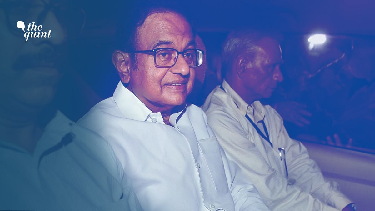Image of P Chidambaram used for representational purposes.