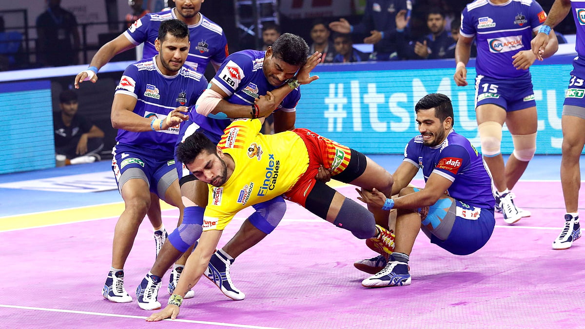 A nail-biting finish to the match saw Fortunegiants level the points with a tackle on Vikas Kandola with one second left on the clock.