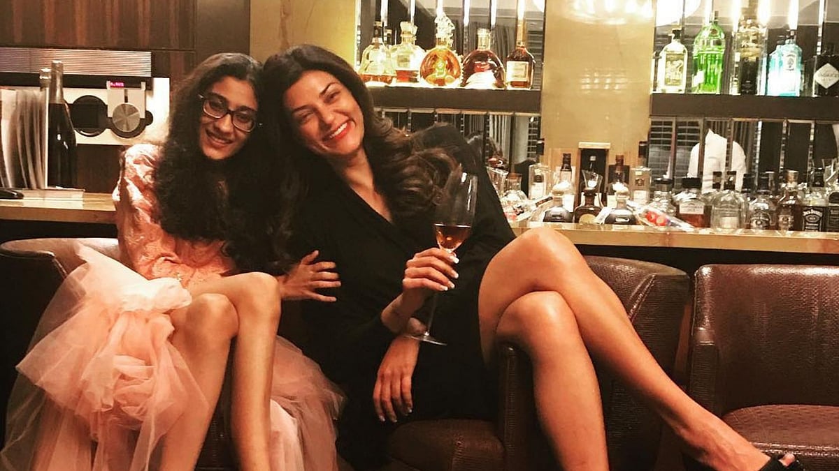 Sushmita Sen and her daughter Renee.