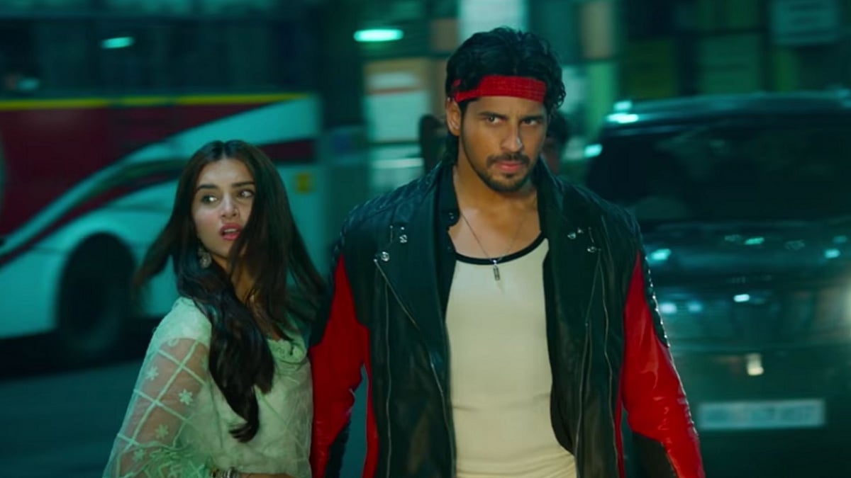 Sidharth Malhotra and Tara Sutaria in <i>Marjaavaan</i>.