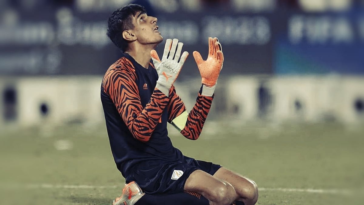 Gurpreet Singh Sandhu was unbeatable under the bar as India held Qatar to a goal-less draw.