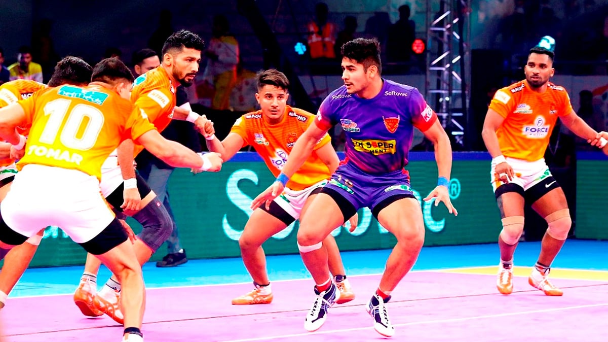 Naveen Kumar was once again the star for Dabang Delhi KC as they ousted Puneri Paltan from the Pro-Kabaddi League with 60-40 victory.