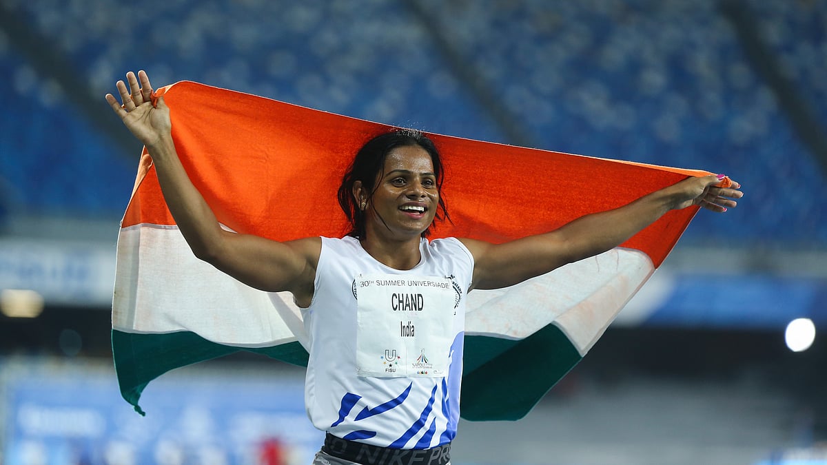 Dutee Chand broke her own 100m national record on her way to a Gold at the National Open Athletics Championships in Ranchi.