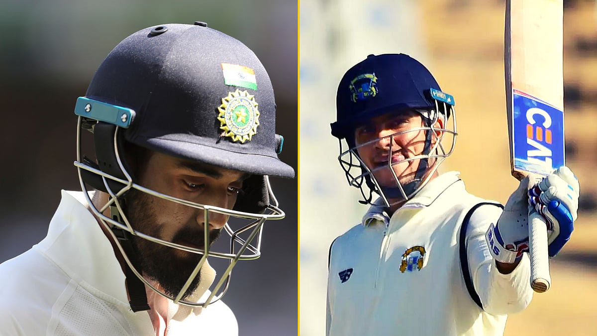 From left: KL Rahul and Shubman Gill.