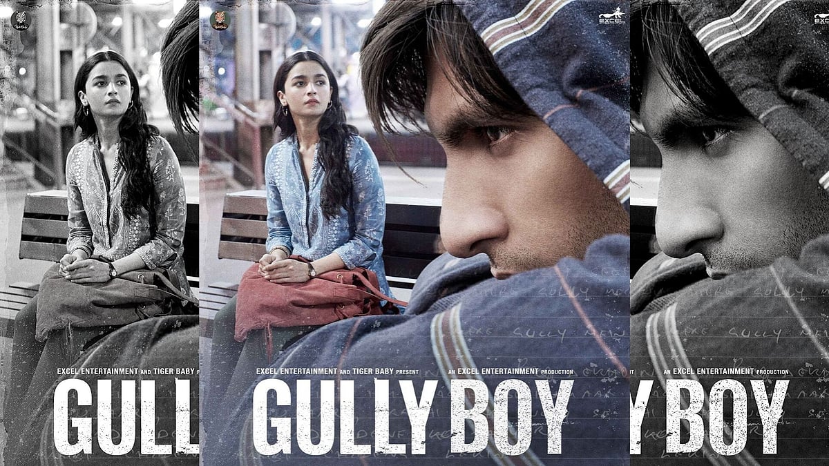 Alia Bhatt and Ranveer Singh on the poster of <i>Gully Boy. </i>