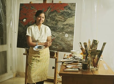 Artist Kota Neelima.