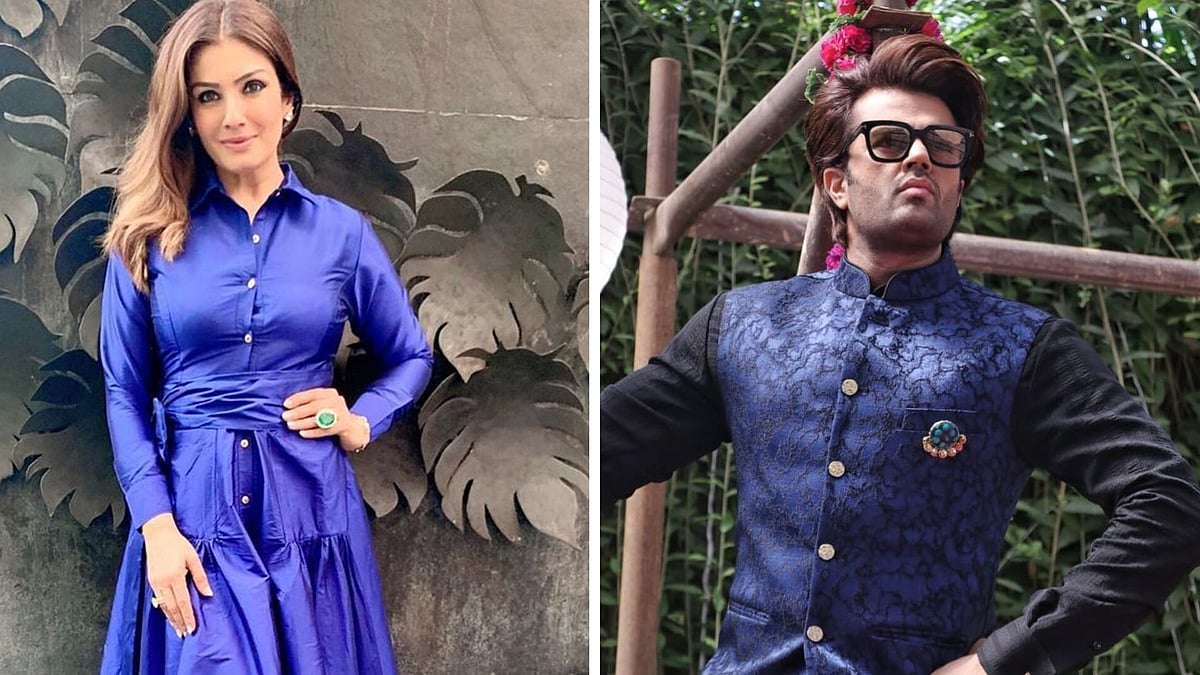 Raveena Tandon was reportedly miffed with Maniesh Paul. 