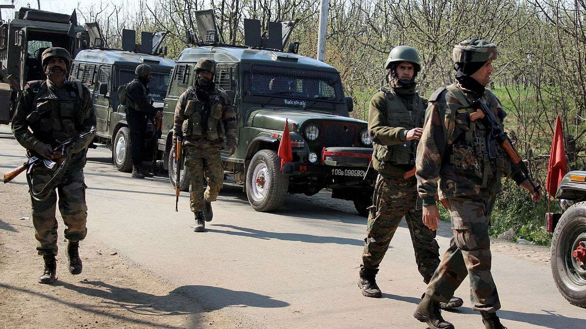 Mudasir Pandit, one among those killed, was a top commander of the proscribed terrorist outfit Lashkar-e-Taiba. Image used for representational purposes.&nbsp;