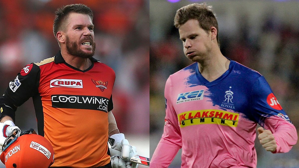 David Warner and Steve Smith are among 12 Australian players who will miss the start of IPL 2020.