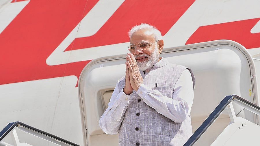 PM Narendra Modi lands in Houston ahead of ‘Howdy Modi’ event, on 21 September.