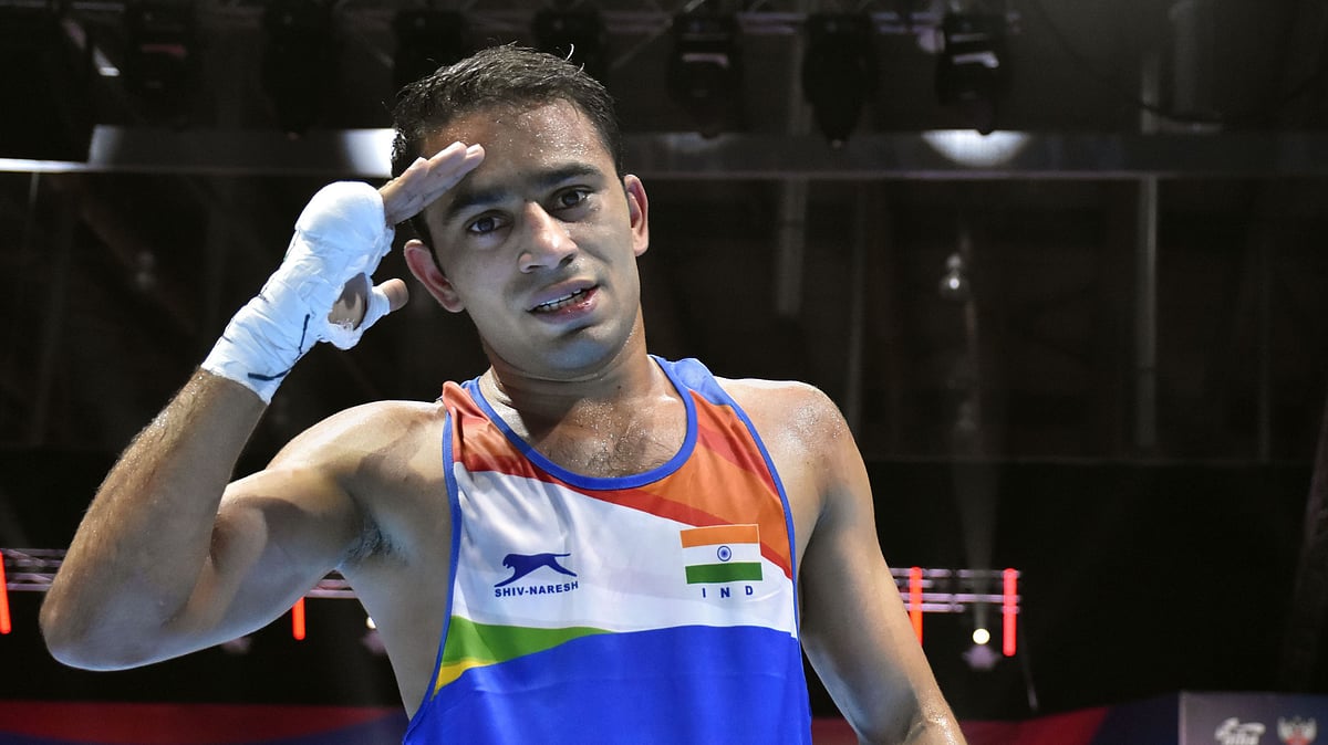 Amit said he was sure of a podium finish after putting in the hard yards ahead of the prestigious tournament.