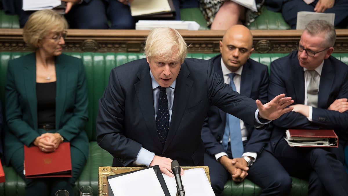 Britain’s Prime Minister Boris Johnson ordered a month-long suspension of the parliament.