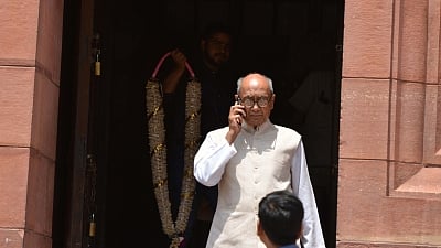 <div class="paragraphs"><p>Congress leader Digvijaya Singh at Parliament in New Delhi.</p></div>