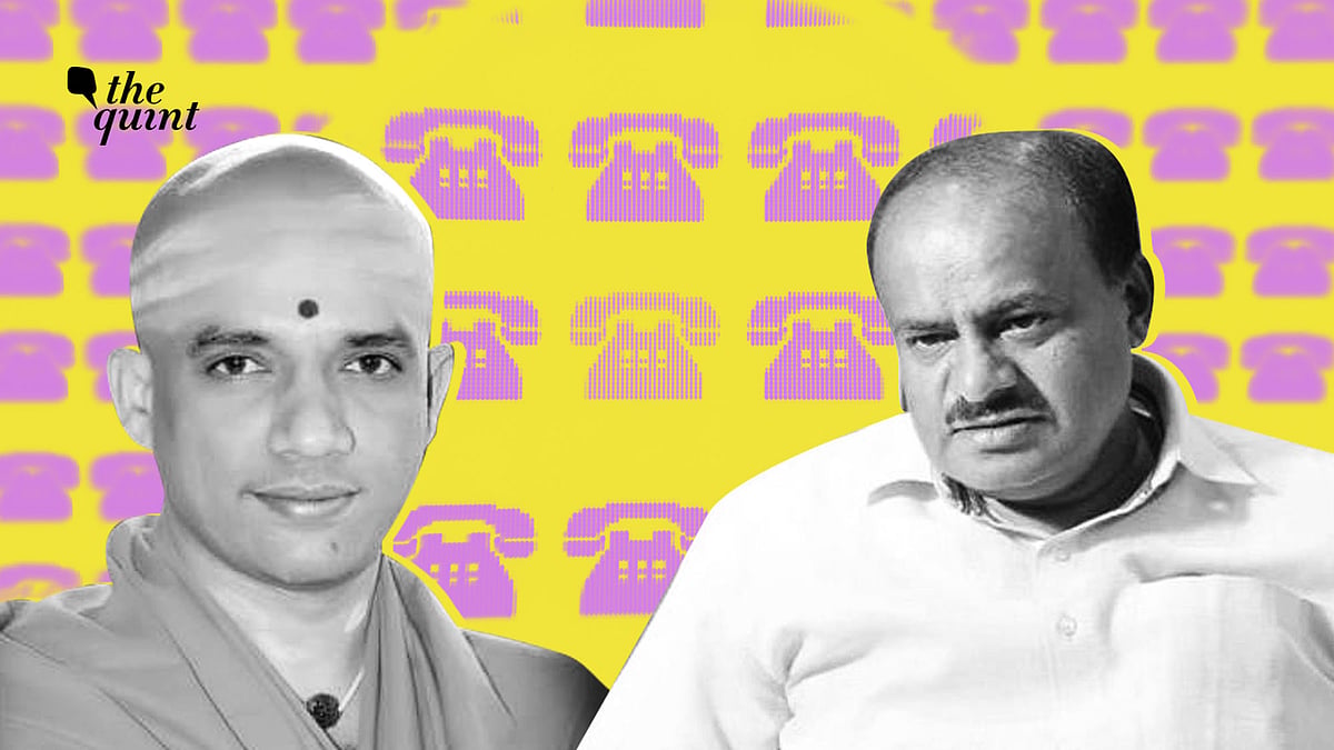 During the last week of September, reports claimed that the police had tapped the phone of Swamy Nirmalanandanatha, the chief pontiff of the Adichunchanagiri Mutt in Mandya district