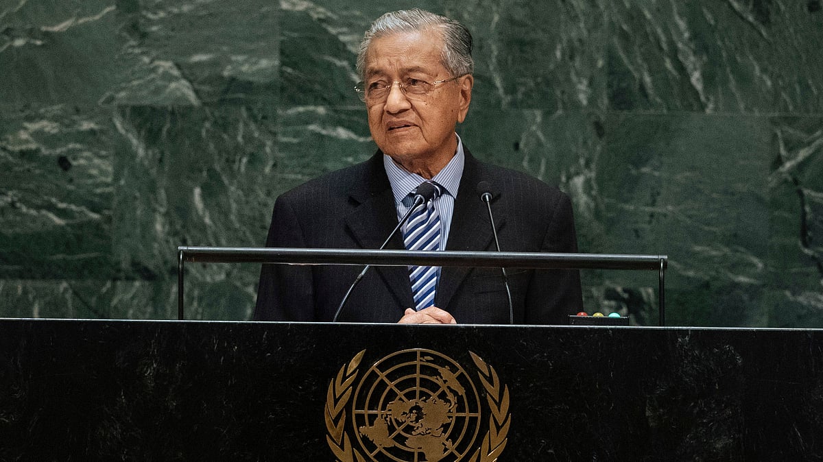 Malaysia’s Prime Minister Mahathir Bin Mohamad.