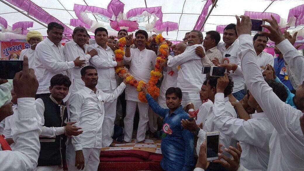 Alpesh Thakor defected from the Congress and joined the BJP in Gujarat