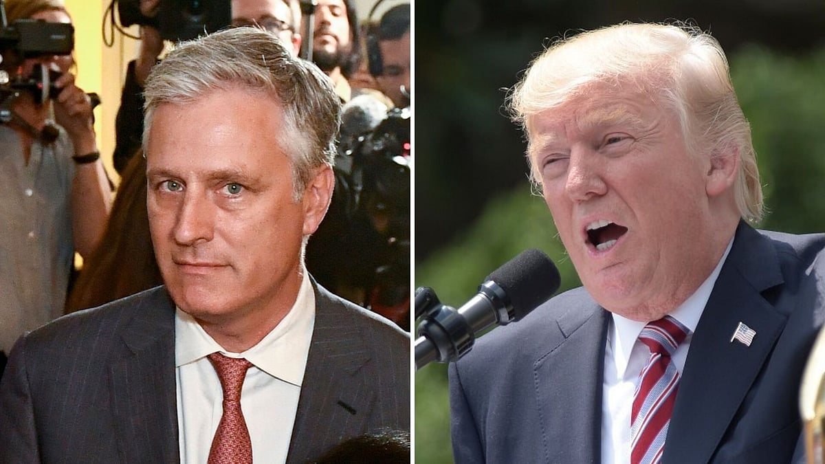 Robert O’Brien and Donald Trump.&nbsp;