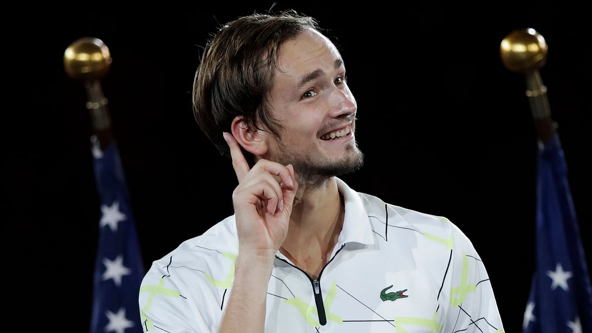 Daniil Medvedev had drawn the ire of fans for a series of antics on the court.