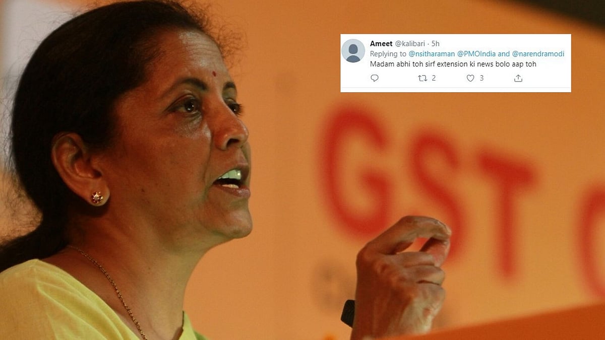 Finance Minister Nirmala Sitharaman.
