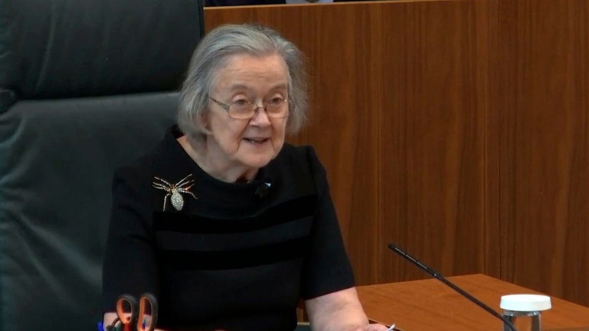 Senior judge Brenda Hale.