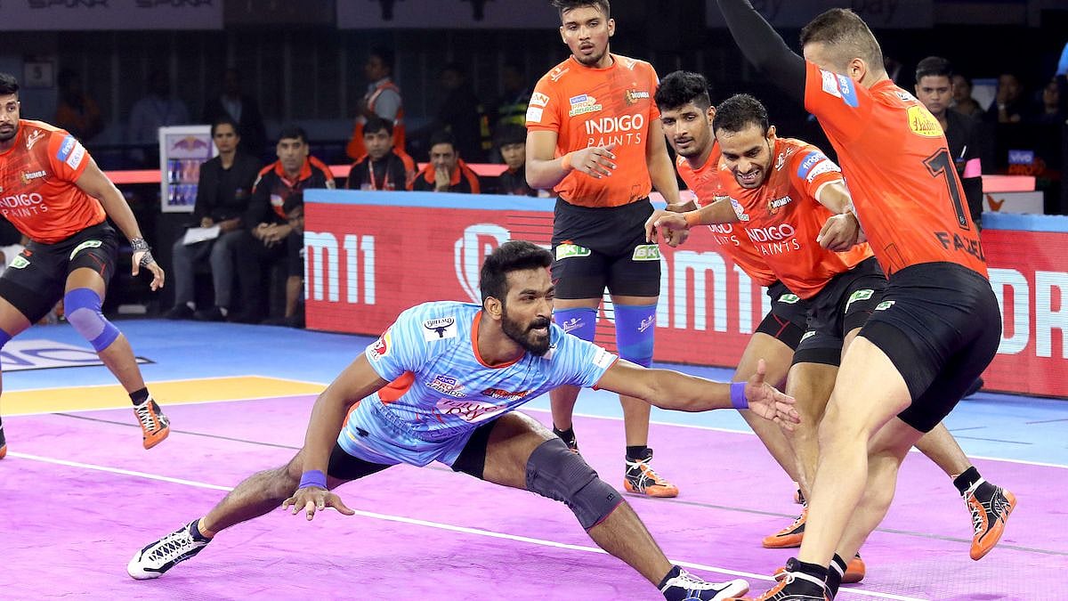 Sukesh Hegde of Bengal Warriors at his best against U Mumba