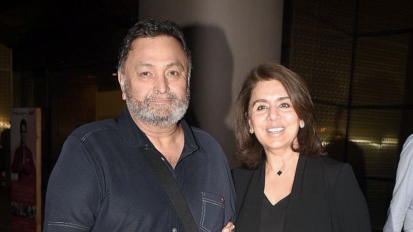 Rishi and Neetu Kapoor arrive back in India after almost a year.