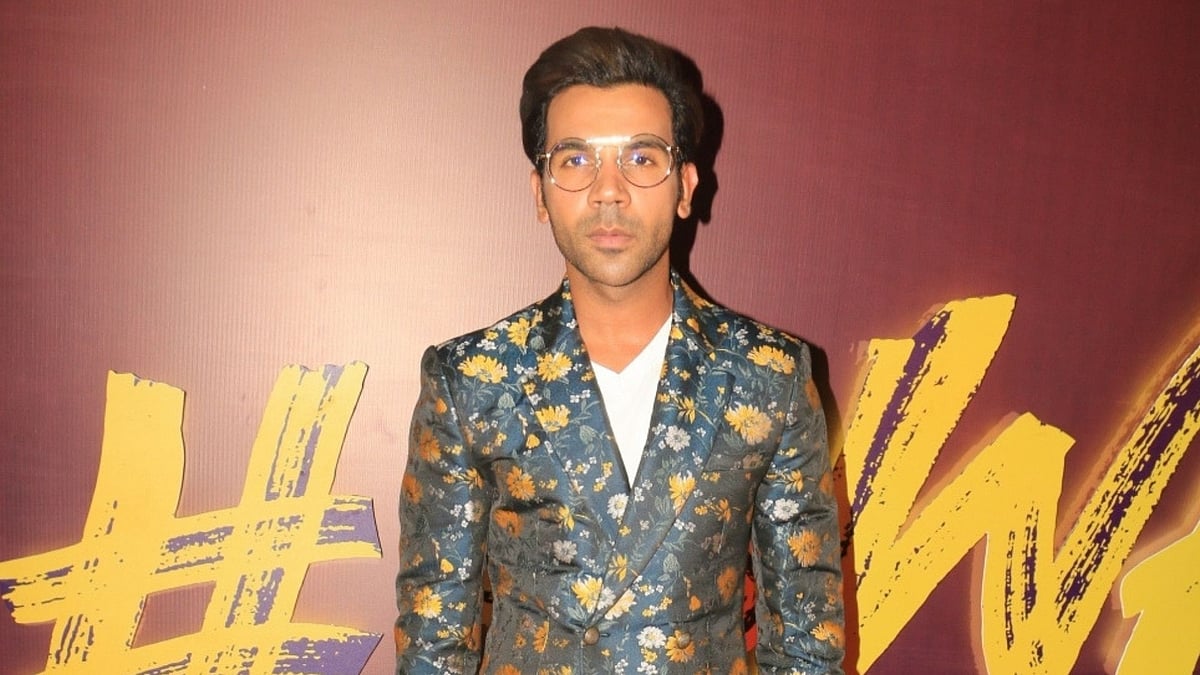 Actor Rajkummar Rao at a promotional event for 'Judgementall Hai Kya'.
