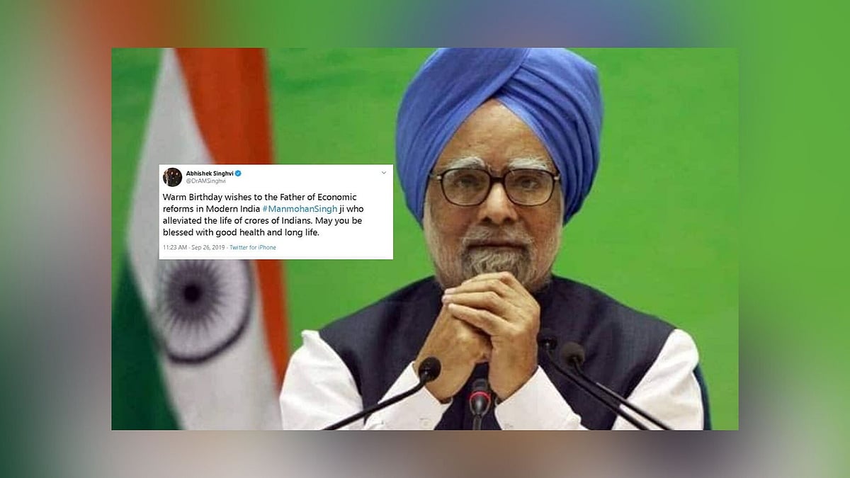 From PM Modi to Rahul Gandhi, wishes poured in onformer PM Manmohan Singh’s birthday.