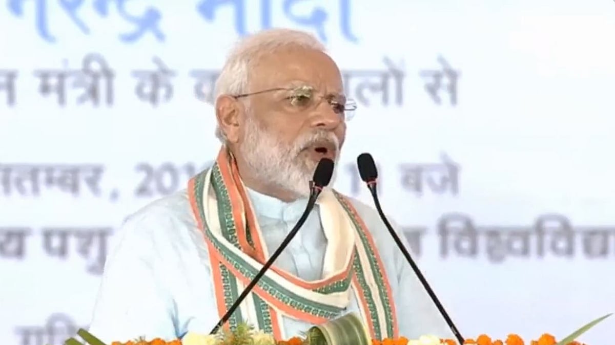 PM Modi also lauded Uttar Pradesh Chief Minister Yogi Adityanath’s efforts in “his fight against encephalitis”.