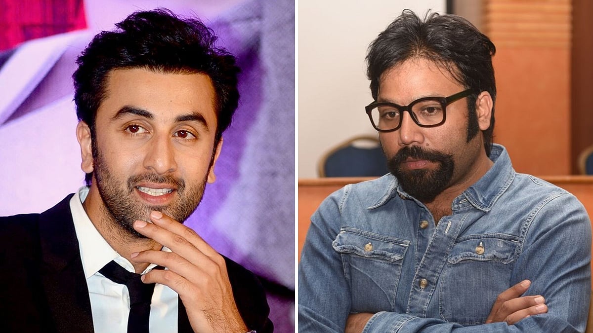 Ranbir Kapoor (L), Sandeep Vanga (R).