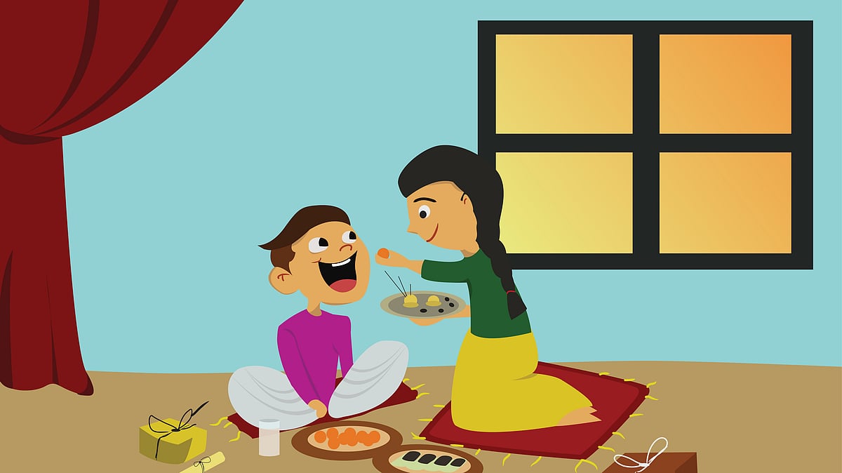 Happy Bhai Dooj Wishes for Brother & Sister: Bhai Dooj celebrates the beautiful bond that the brothers and sisters share.
