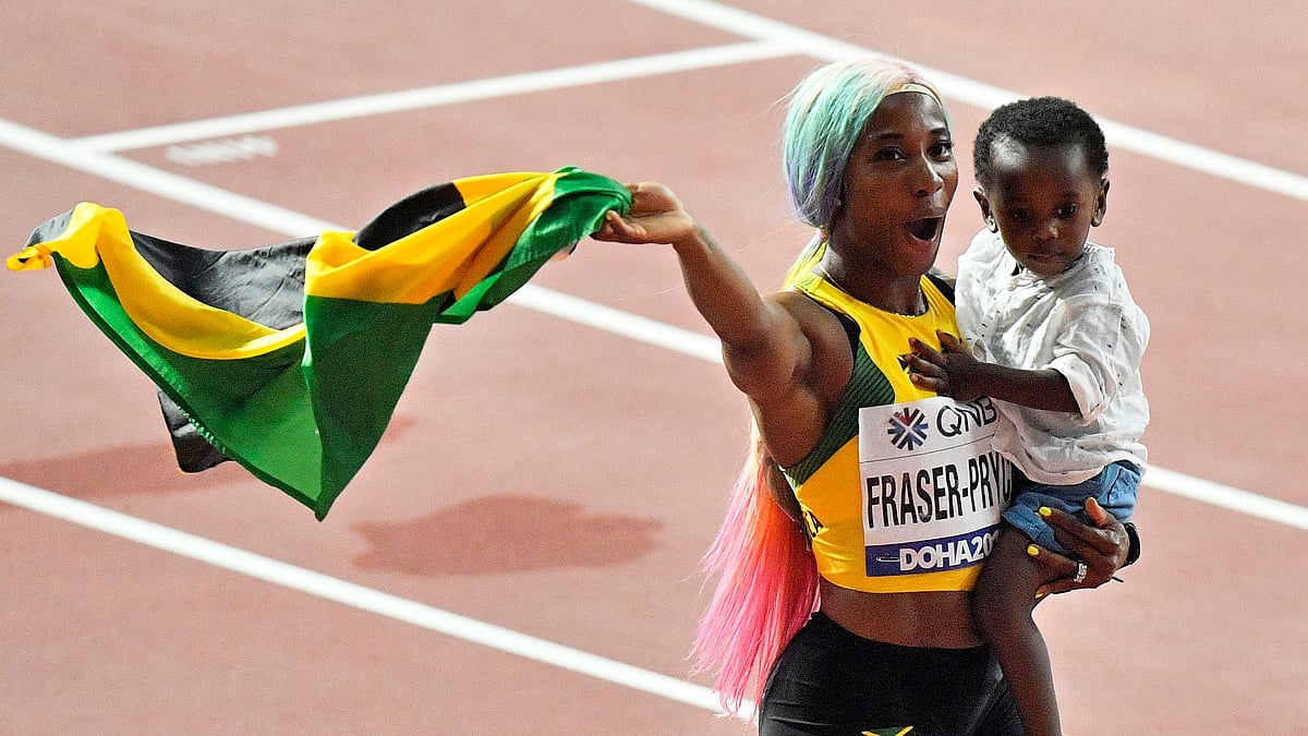 Jamaican speedster Shelly-Ann Fraser-Pryce won her fourth and hardest-earned 100-meter title at world championships.