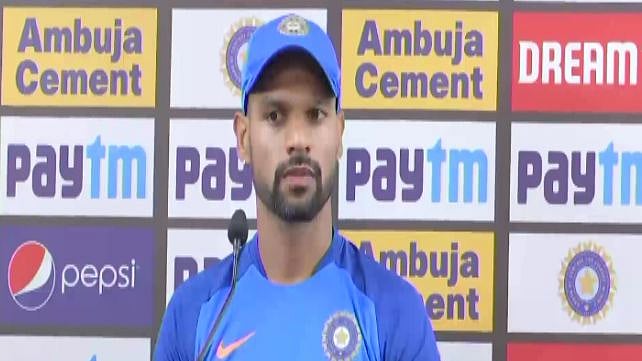 Shikhar Dhawan’s World Cup in England was cut short by a thumb injury.