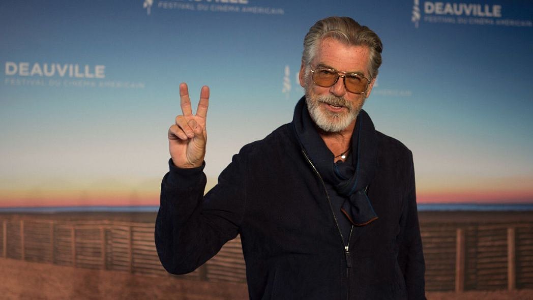 Pierce Brosnan as the Deauville Film Festival.