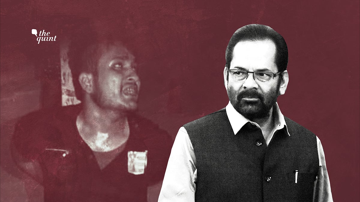 The minority affairs minister said “he hasn’t seen” the news of police dropping murder charge in Tabrez Ansari lynching.