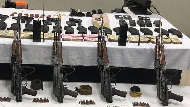 Punjab police recovered these weapons from the a terror module of the Khalistan Zindabad Force on 22 September.