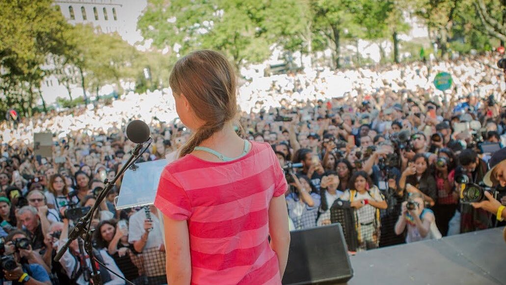 Greta Thunberg, teen climate activist.
