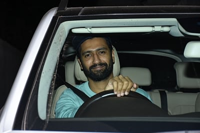 Mumbai: Actor Vicky Kaushal seen at Dharma Productions office in Mumbai, on Aug 18, 2019. (Photo: IANS)