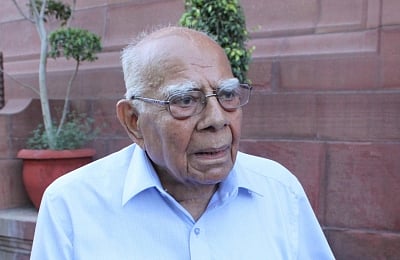 Senior advocate Ram Jethmalani. (File Photo: IANS)
