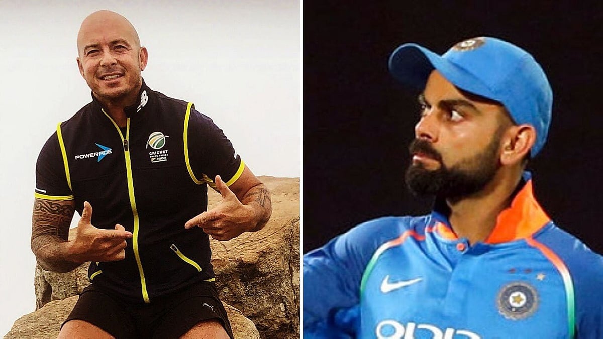 (L) Herschelle Gibbs, (R) Virat Kohli.