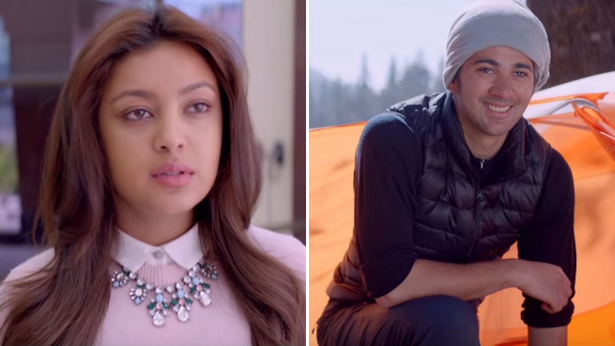 Sahher Bambba and Karan&nbsp; Deol in <i>Pal Pal Dil Ke Paas.</i>