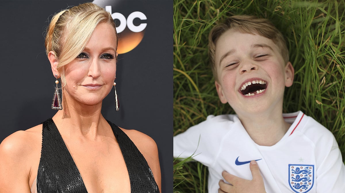 ‘Good Morning America’ host Lara spencer and Prince George.