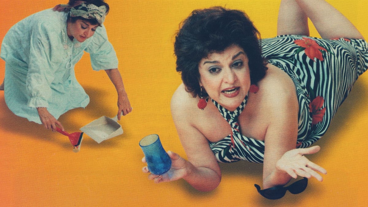 A poster of the play Shirley Valentine.