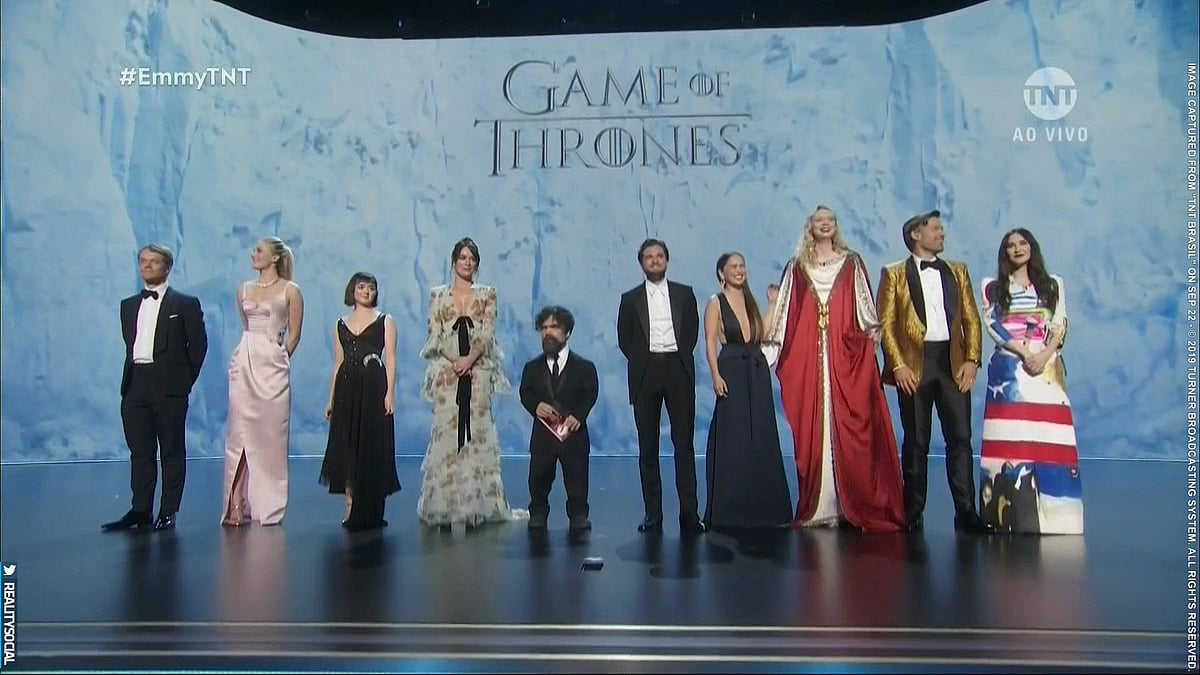 <i>Game of Thrones </i>cast at the 71st Primetime Emmy Awards.