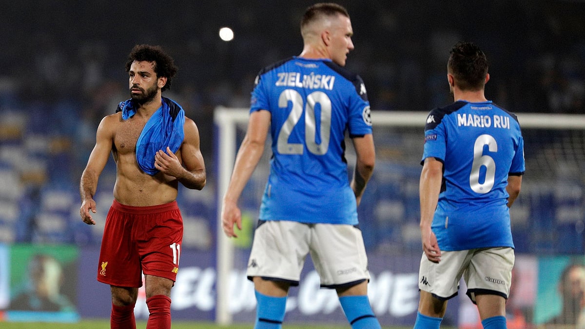 Dries Mertens converted the penalty eight minutes from the end of an entertaining match after a contentious foul by Andy Robertson on Jose Callejon.