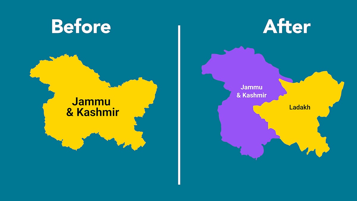 J&K, before and after.