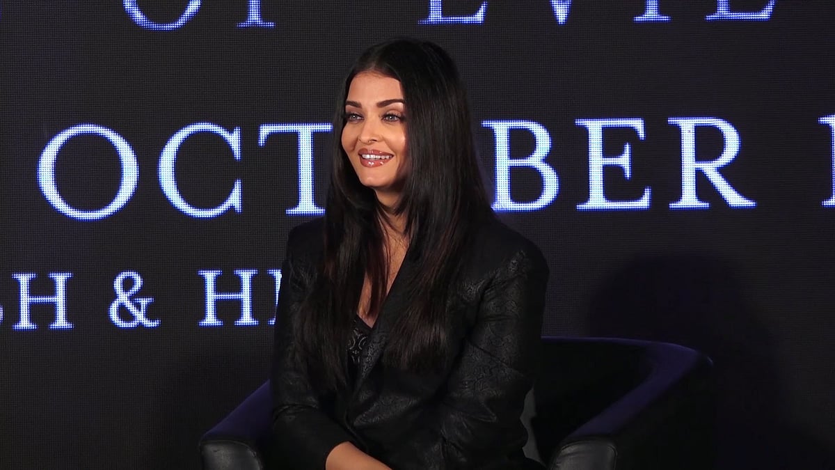 Aishwarya Rai at the trailer launch.