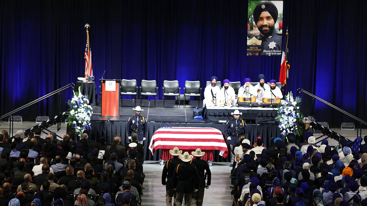 Sandeep Dhaliwal was gunned down while conducting a routine mid-day traffic stop in northwest of Houston.