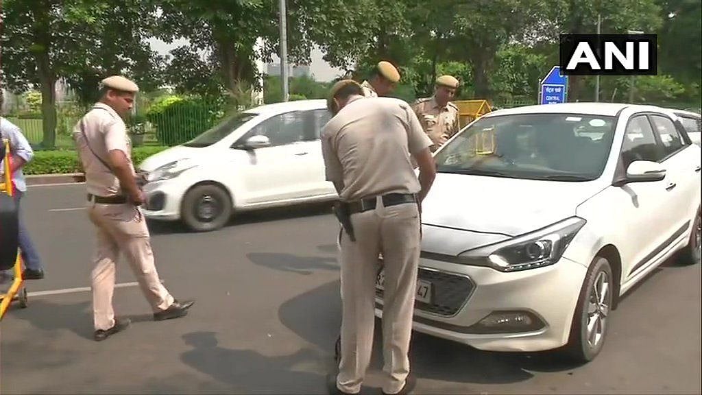 Security has been beefed up across the national capital following inputs on a likely terror strike.