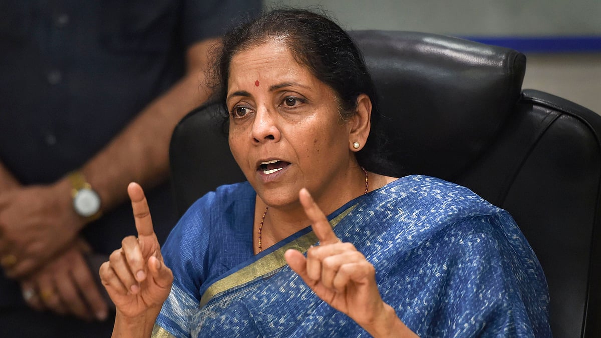 Finance Minister Nirmala Sitharaman.&nbsp;